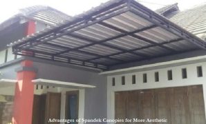 Advantages of Spandek Canopies for More Aesthetic
